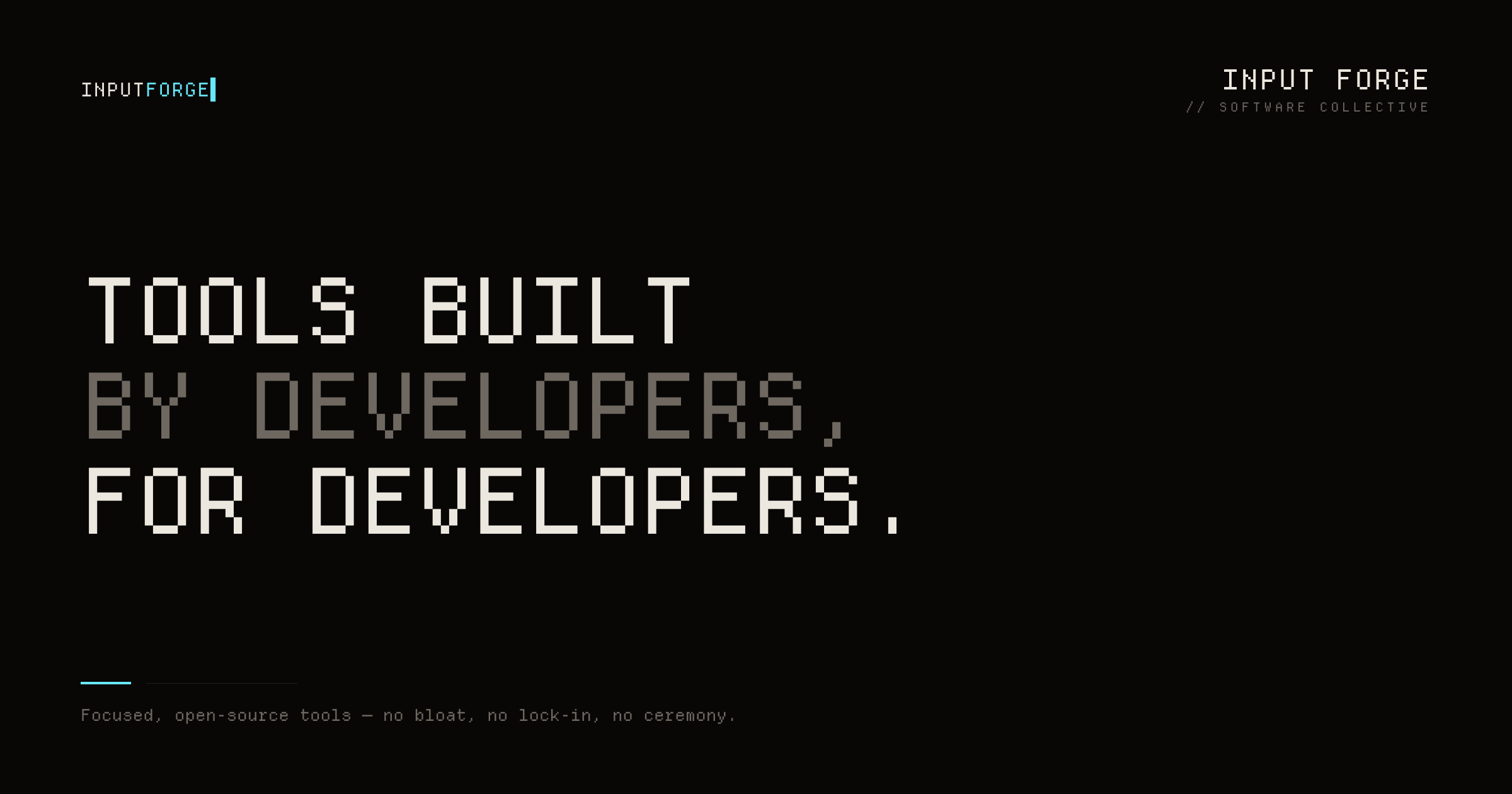 Input Forge